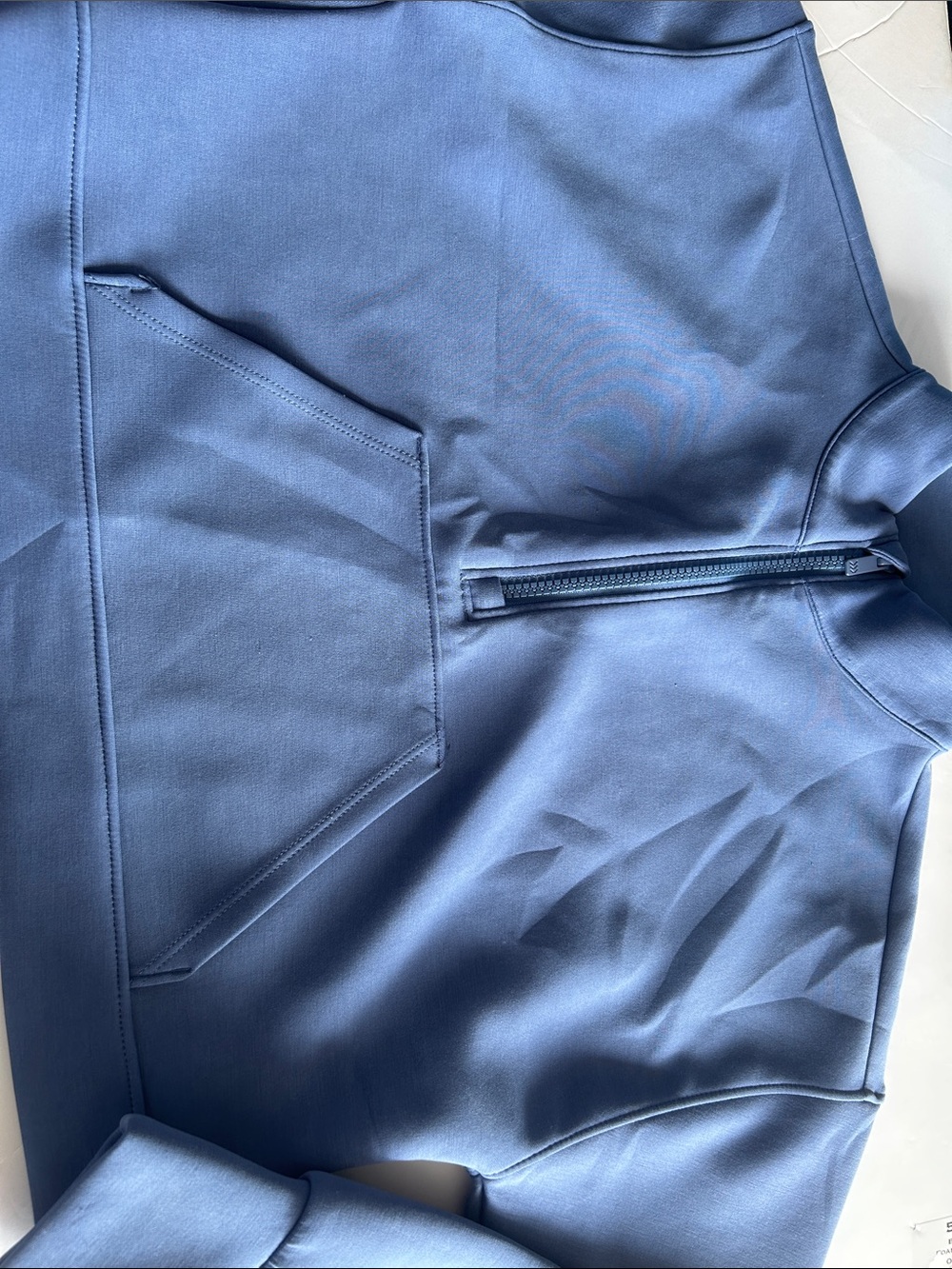all in motion navy blue pullover top